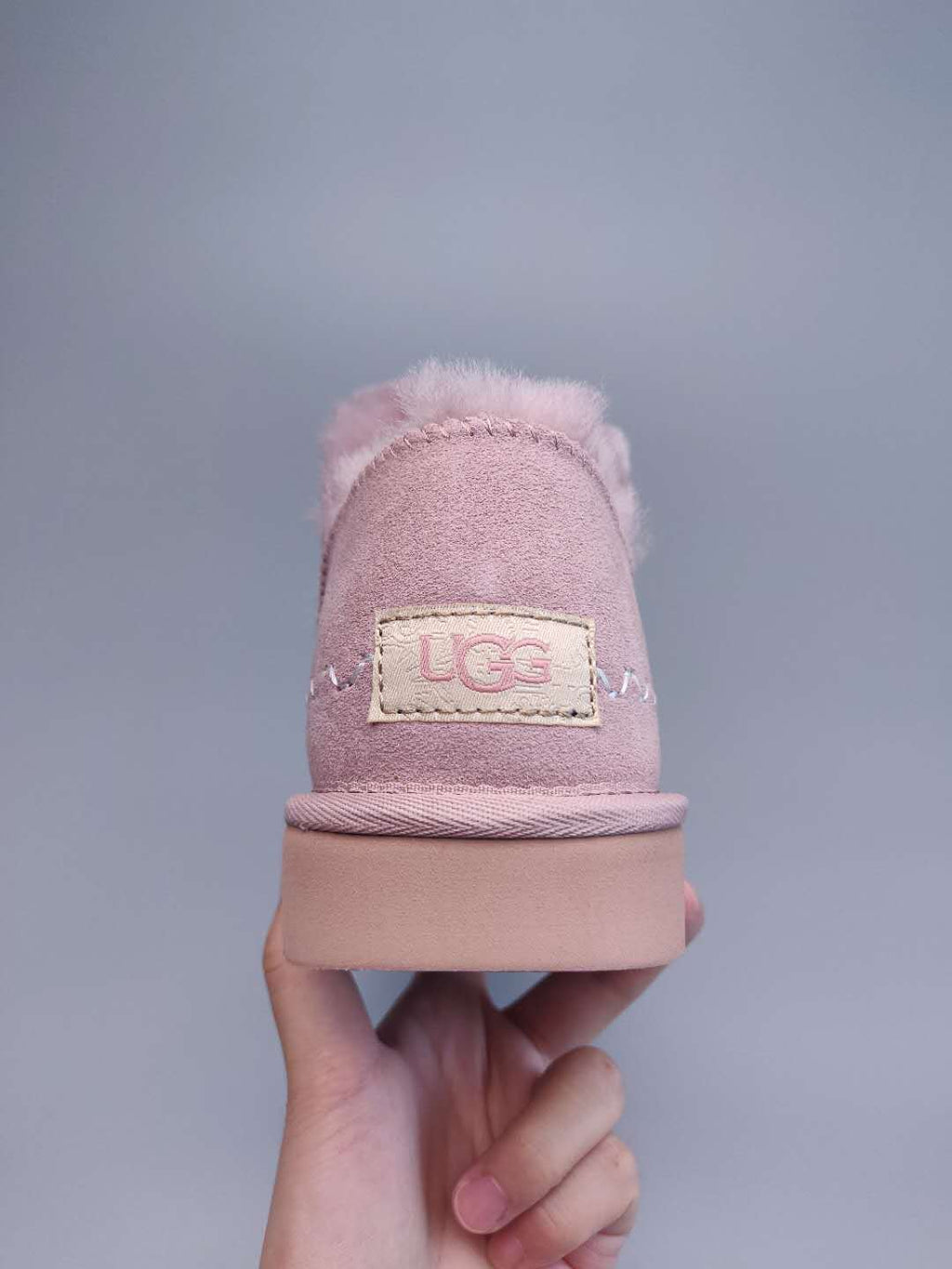Muted Pink Ankle Boots – Model 0888