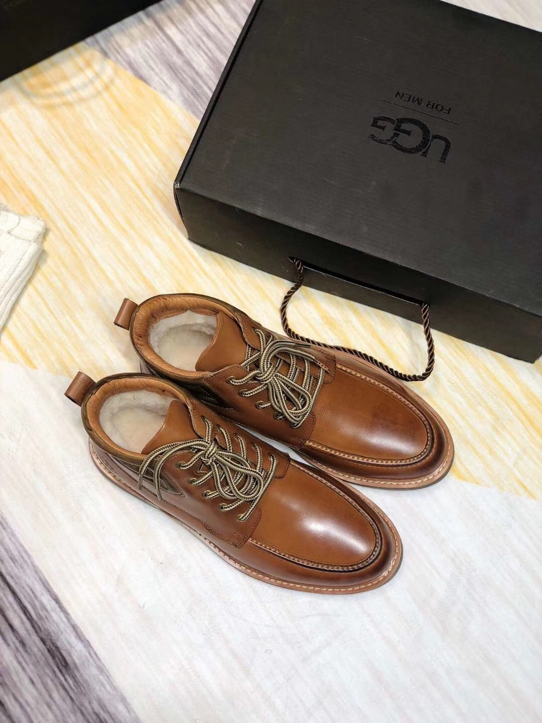 Brown Leather Shoes – Upgraded Series, Model 0726-1