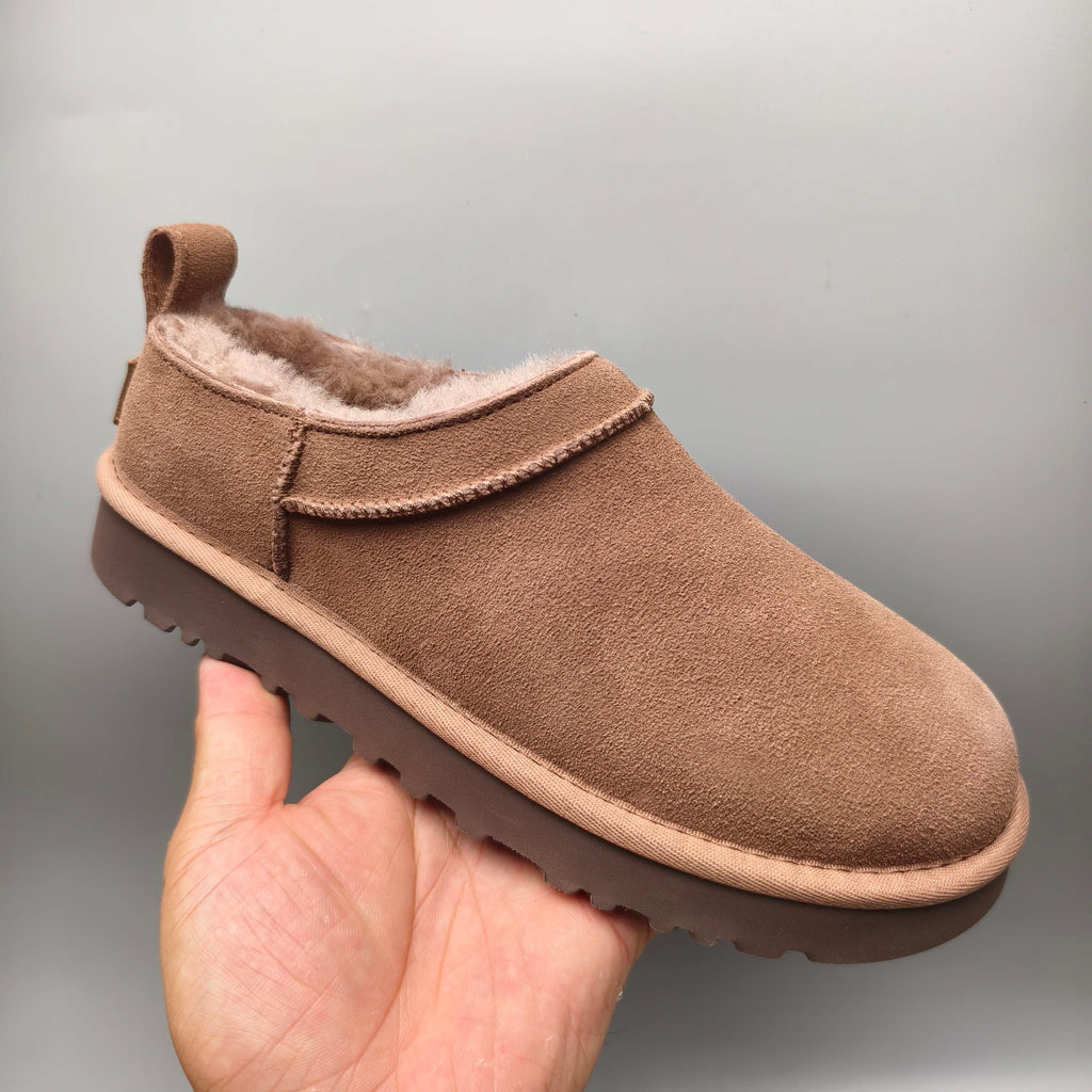 Women's Classic Muted Pink Slip-On Shoes | Model 3891