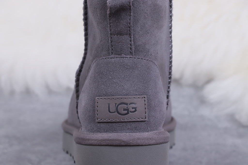 Gray Classic Mini II Ankle Boots | Model 6222