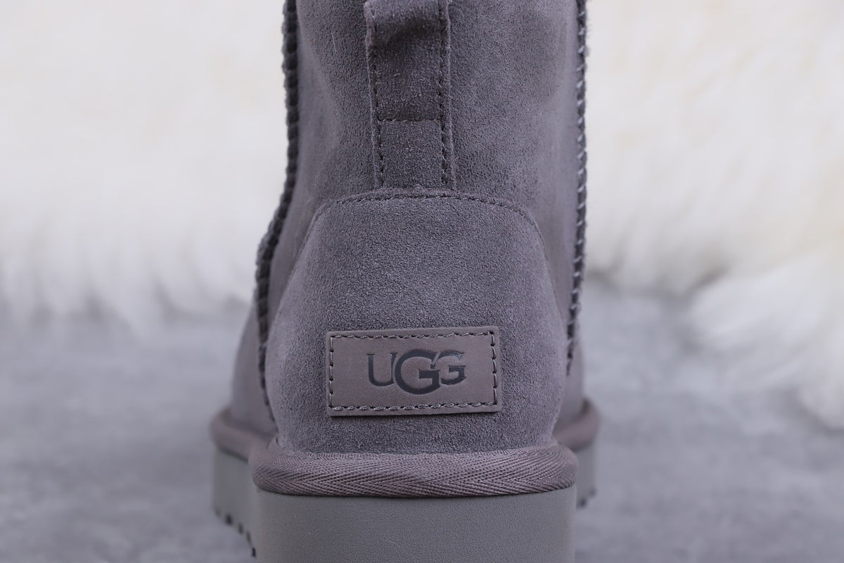 Gray Classic Mini II Ankle Boots | Model 6222