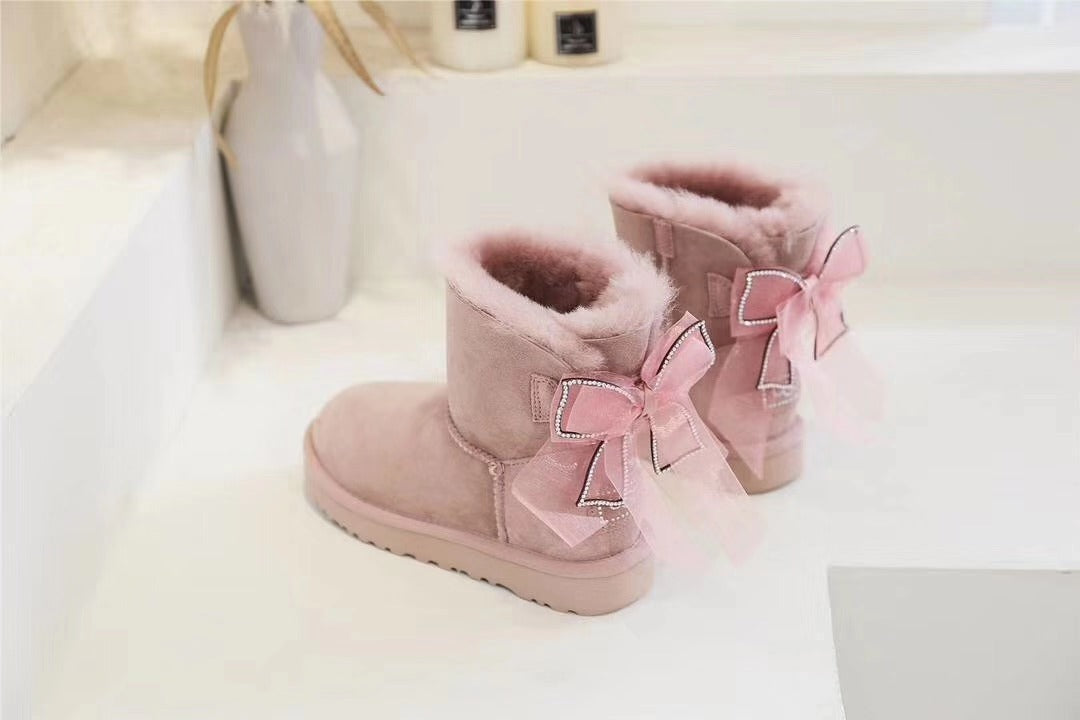 Dusty Pink 3-Way Winter Boots | Model 6503