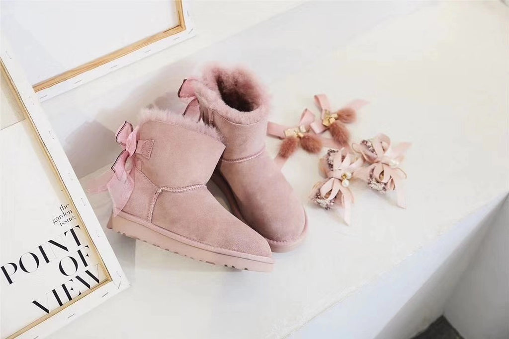 Dusty Pink 3-Way Winter Boots | Model 6503