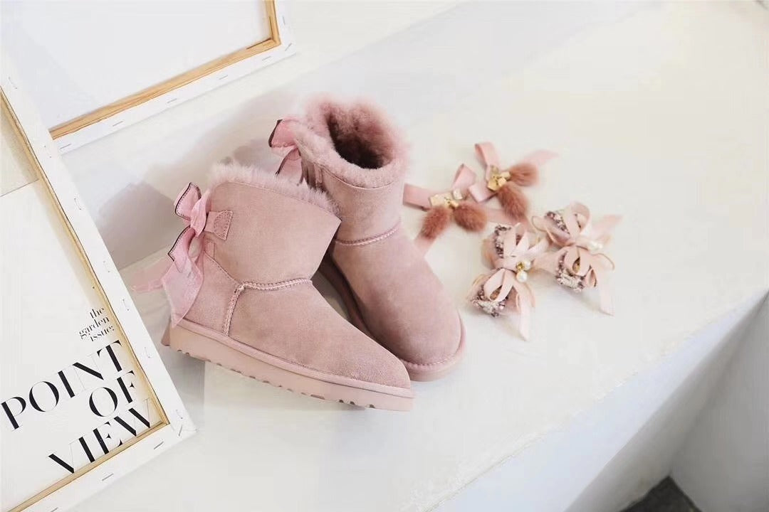 Dusty Pink 3-Way Winter Boots | Model 6503